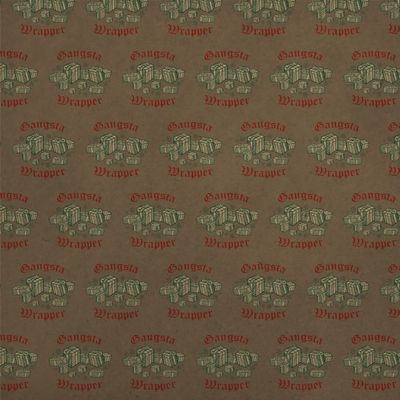 GRAPHICS & MORE Gangsta Wrapper Premium Kraft Roll Gift Wrap Wrapping Paper