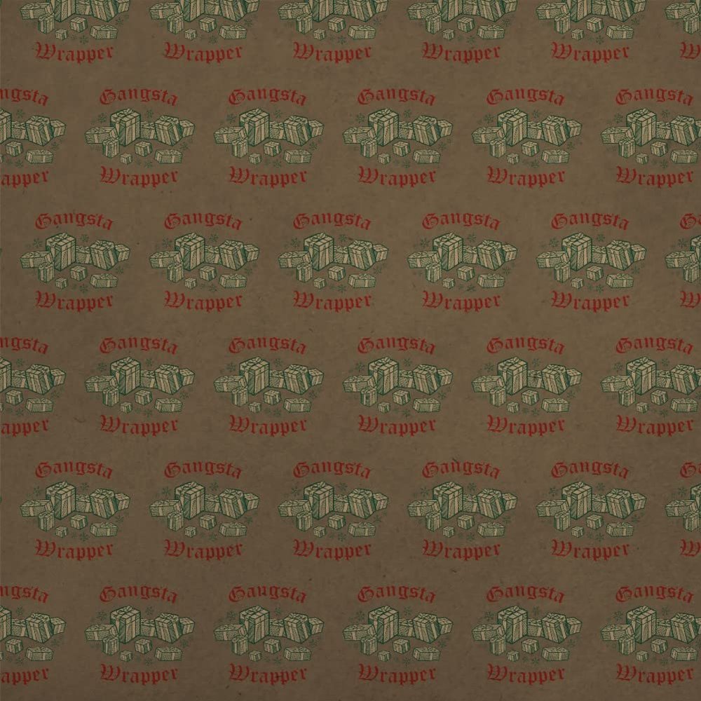 GRAPHICS & MORE Gangsta Wrapper Premium Kraft Roll Gift Wrap Wrapping Paper