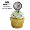 GRAPHICS & MORE Christmas Spirit Cupcake Picks Toppers Decoration Set of 6 view 3
