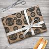 GRAPHICS & MORE Mrs Claus Premium Kraft Gift Wrap Wrapping Paper Roll view 4
