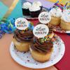 GRAPHICS & MORE Team Rudolph Cupcake Picks Toppers Decoration Set of 6 view 4