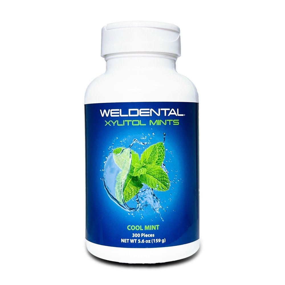 Xylitol Mints 300 Tablets (Peppermint)