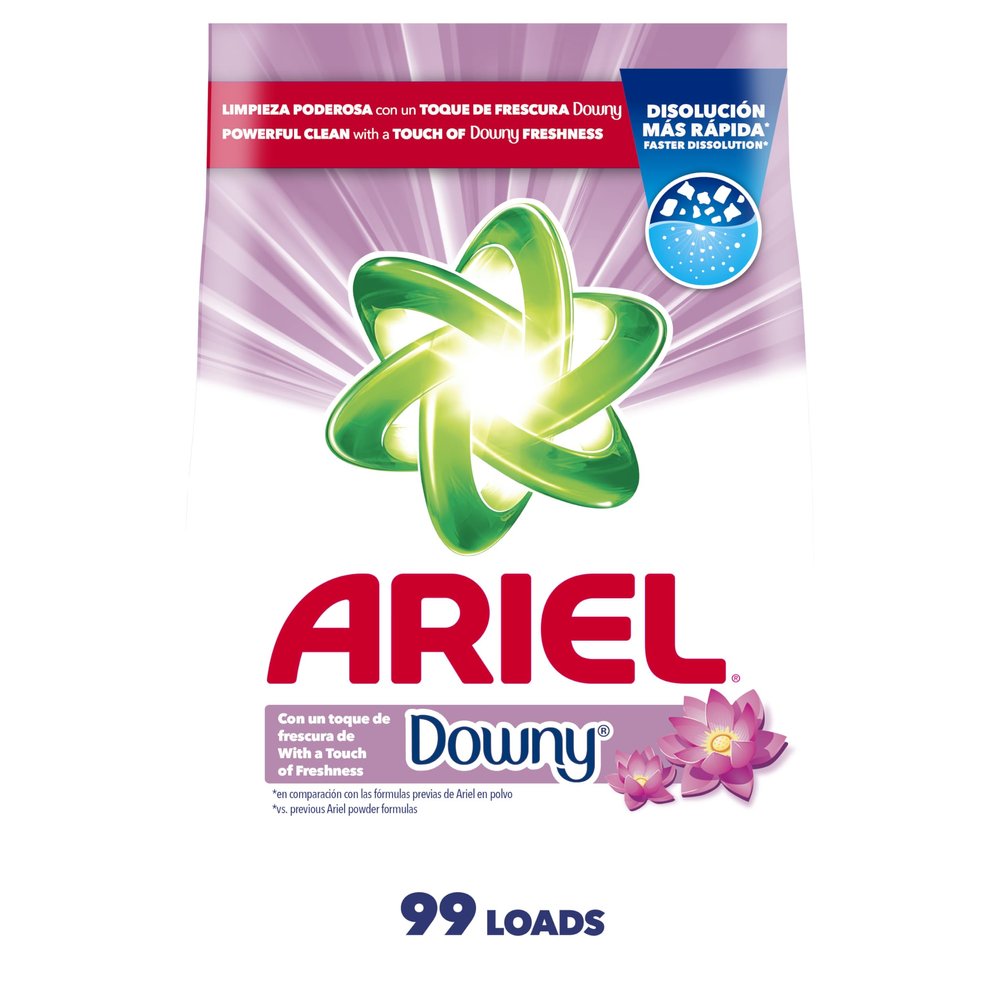 Ariel with a Touch of Downy Freshness, Powder Laundry Detergent, 158 ounces, 99 Loads