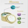 ALUMINATE LIFE Luxury Candle Tin, 4 OZ, Bloom - Amazonite Crystal Infused - Scents of Lavender, Neroli, and Jasmine - Hope, Discovery, & Growth - Coconut Wax Blend, Essential Oils, Dr. Developed view 3