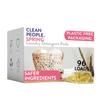 The Clean People Laundry Detergent Pods - Hypoallergenic Laundry Pods - Ultra Concentrated, Recyclable Packaging, Stain Fighting - Spring Scent, 96 Pack view 1