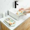 100 Pack Floral Napkins Disposable Paper Hand Towels 2 Ply Decorative Dinner Guest Towels Flower Cocktail Napkins for Bathroom Toilet Powder Room Wedding Bridal Shower Birthday (Lovely) view 2