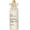 Socive Wedding Officiant Gift, Pairs Well with Wedding Officiant Wine Bag, Gifts for Pastor, Proposal Gift for Host, Drawstring Wine Bags view 1