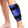 NEWGO Shin Splint Ice Pack for Injuries, Calf Gel Wrap for Shin Splint Relief, Reusable Elbow Ice Pack Wrap, Leg Cold Therapy Sleeve with Soft Plush Backing view 1