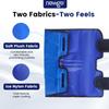 NEWGO Shin Splint Ice Pack for Injuries, Calf Gel Wrap for Shin Splint Relief, Reusable Elbow Ice Pack Wrap, Leg Cold Therapy Sleeve with Soft Plush Backing view 4