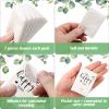 Spiareal 100 Pack Happy Tears Tissues for Wedding Bulk 3 Ply for Your Happy Tears Wedding Tissues for Guests Pocket Paper 3000 Sheet Mini Travel Size for Bridal Shower Party Favor (Classic) view 4