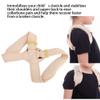 Agatige Clavicle Support, Kids Shoulder Belt Back Support Brace Prevent Humpback Adjustable Posture Corrector Back Brace for Boys and Girls - L view 3
