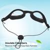 WAHAH Multi-Functional Hydrating Sleep Mask, Dry Eyes Relief Sleep Mask, CPAP Eye Mask for Sleeping, Anti-Fog Wind Proof Clear Goggles, Anti-Fog Motorcycle Riding Goggles Glasses (Smoked) view 3
