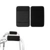 2 Pack Black Walker Cushion Hand Grip Covers, Universal Soft Padded Foam Hand Grip Non Slip Adjustable Walking Aid for Wheelchairs Crutches Rollator Walkers view 1