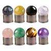 JUIYU Crystal Stone Natural Crystal Stone Glass Drink Water Bottle Replacement Crystal Ball Quartz Ball Presents (Color : Clear crsyal, Size : About 40mm) view 2