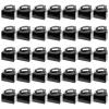 HKLMRO 35 PCS Party Treat Boxes Black Candy Cookies GiftBox DIY Portable Favor Bags Snack Goodie Cardboard Gable Perfect for Kids Birthday Halloween Wedding Baby Shower Easter Supplies Decoration view 1