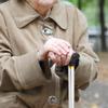 Tofficu Aluminum Alloy Adjustable Height Walking Cane Anti-Slip Tip Lightweight and Durable Walking Stick for Seniors and Mobility Aid Users Silver view 3