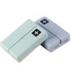 2PCS Travel Pill Box, 7 Compartments Portable Pill case Travel Pill Box,Cute Pill Organizer, Magnetic Folding Small Pill Case, Portable Medicine Organizer for Purse, view 1