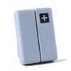 2PCS Travel Pill Box, 7 Compartments Portable Pill case Travel Pill Box,Cute Pill Organizer, Magnetic Folding Small Pill Case, Portable Medicine Organizer for Purse, view 3