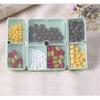 2PCS Travel Pill Box, 7 Compartments Portable Pill case Travel Pill Box,Cute Pill Organizer, Magnetic Folding Small Pill Case, Portable Medicine Organizer for Purse, view 4