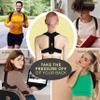 iBYWM Neck Stretcher & Posture Corrector for Women and Men, Cervical Traction for Spine Alignment, Adjustable Upper Back Brace & Elastic Support for Shoulder Back Pain Relief (Black) view 3