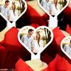 100 Pack of Custom Photo Cupcake Toppers, Plastic Personalized Cupcake Picks 2x4 Inches, Upload 1 Photo, American Made (Heart Shape) view 4