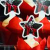 100 Pack of Custom Photo Cupcake Toppers, Plastic Personalized Cupcake Picks 2x4 Inches, Upload 1 Photo, American Made (Star Shape) view 4