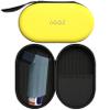 AGOZ Asthma Inhaler Case Zippered Holder Protective Medical Pouch Cover with Wrist Strap (Yellow) view 1