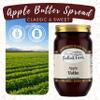Redhawk Farms Apple Butter - Fruit Spread - Non-GMO Amish Apple Butter Spread - Homemade Jams, Jellies, & Preserves - (16 oz, Pack of 2) view 2