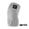 1pcs USB Heated Knee Wrap Pads for Women Men, Winter Soft Warm Heating Knee Brace Warmer with 3 Heat Modes for Knee Pain Relief (Grey) view 2