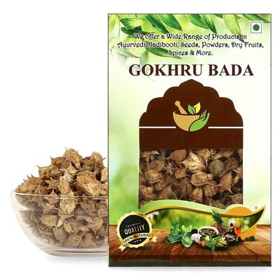 BETT Birju Mahavir Gokhru Bada - Pedalium Murex - Large Caltrops, Natural, 400 Gram