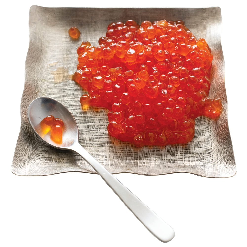 Vital Choice Msc Wild Alaskan Sockeye Salmon Roe Ikura, 2 Lb 3 Oz Tray (500G)