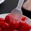 Individually Wrapped Disposable Spork, 100PCS Eco-Friendly Durable and Strong Plastic Sporks Great for Picnics or Restaurant and Party Supply (Clear) view 3