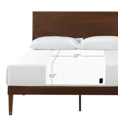 NIULAFR Grounding Sheets, Queen Size Grounding Flat Sheet 27"x52" with 15ft Cord, Earth Connected Bed Sheet for Better Sleep and Health