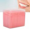 AKOAK Plastic Toothpick, Two-Headed Toothpick Oral Stick, Disposable Interdental Brush Oral Hygiene Cleaning and Care Tools (About. 1050-1100 Pieces) view 3