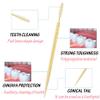 AKOAK Plastic Toothpick, Two-Headed Toothpick Oral Stick, Disposable Interdental Brush Oral Hygiene Cleaning and Care Tools (About. 1050-1100 Pieces) view 4