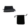 30 Pack Velvet Pouches with Drawstring Bags 5 x 7cm, Mini Small Cloth Jewelry Gift Packaging Bag for Wedding Candy, Party Holiday, Christmas Gifts Bag (Black) view 4