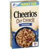 Cheerios Oat Crunch Almond Breakfast Cereal, Made with Whole Grain, Family Size, 24 oz view 1