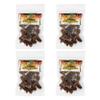 Aguachileada 4 Pack Tamarindo Slices 4oz (4pcs) Chili Tamarindo Fresh Snacks 1lb view 2