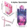 Pandahall 20Pcs Candy Gift Treat Boxes with Ribbons 4 Style Wedding Party Favor Paper Boxes Mixed Color for Gifts Packaging Bridesmaid Proposal Bridal Shower Boxes 3.93x3.15x4.72 view 2