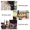 Pandahall 20Pcs Candy Gift Treat Boxes with Ribbons 4 Style Wedding Party Favor Paper Boxes Mixed Color for Gifts Packaging Bridesmaid Proposal Bridal Shower Boxes 3.93x3.15x4.72 view 4