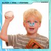 Fabbay 100 Pcs Stop Nosebleeds Clip Nose Bleed Stopper Nasal Clip for Adult Emergency Accident, Blue and Green view 4