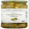 Jeffs Garden Natural Whole Castelvetrano Olives, USDA Organic, Vegan, Gluten Free, Non GMO, No Artificial Flavors, 7.5 Ounce (Pack of 6) view 1