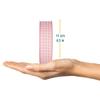 Halbach Seidenbnder Vichy 25mm Pale Pink Check Ribbon for Gift Wrapping, Celebration Ribbon view 2