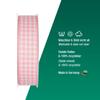 Halbach Seidenbnder Vichy 25mm Pale Pink Check Ribbon for Gift Wrapping, Celebration Ribbon view 3