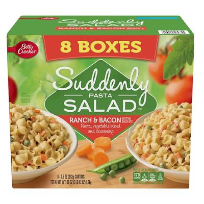 Betty Crocker Suddenly Pasta Salad, Ranch and Bacon (8 pk.)