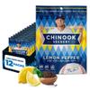 Chinook Seedery Sunflower Seeds to Eat  Jumbo, Flavored, Roasted, Low Sodium Snacks  Keto Friendly, Gluten-Free, Non-GMO Lemon Pepper Flavor 4 oz (12-Pack) view 1