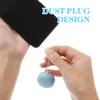 8pcs Phone Screen Cleaner Dual-Sided Cellphone Touch Screen Cleaner Macaron Shape Smartphone Cleaning Wipes Brush Handbag Pendant Keychain Charm for TV Monitors Glass Lens Random Color view 4