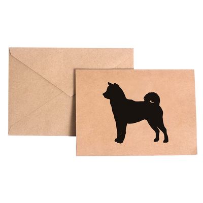 Nashville Decals Akita Stationery Note Card Set