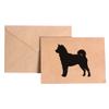 Nashville Decals Akita Stationery Note Card Set view 1