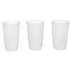 Insulated Paper Cups for Coffee & Tea Made in USA | Recyclable Double Wall Disposable To-Go Cups for Hot Beverages | Sturdy, Food Safe, and Eco-Friendly Hot Cups (16 oz, 200 Count) view 2
